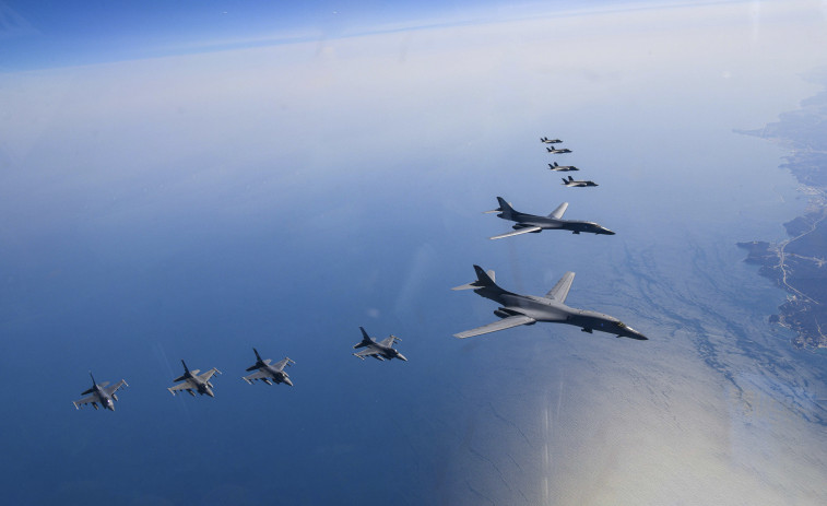 Seúl y Washington despliegan un bombardero estratégico tras el test de Corea del Norte