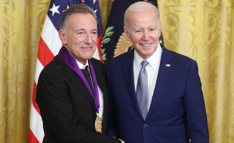 Biden premia a Springsteen y José Feliciano por su contribución a las artes