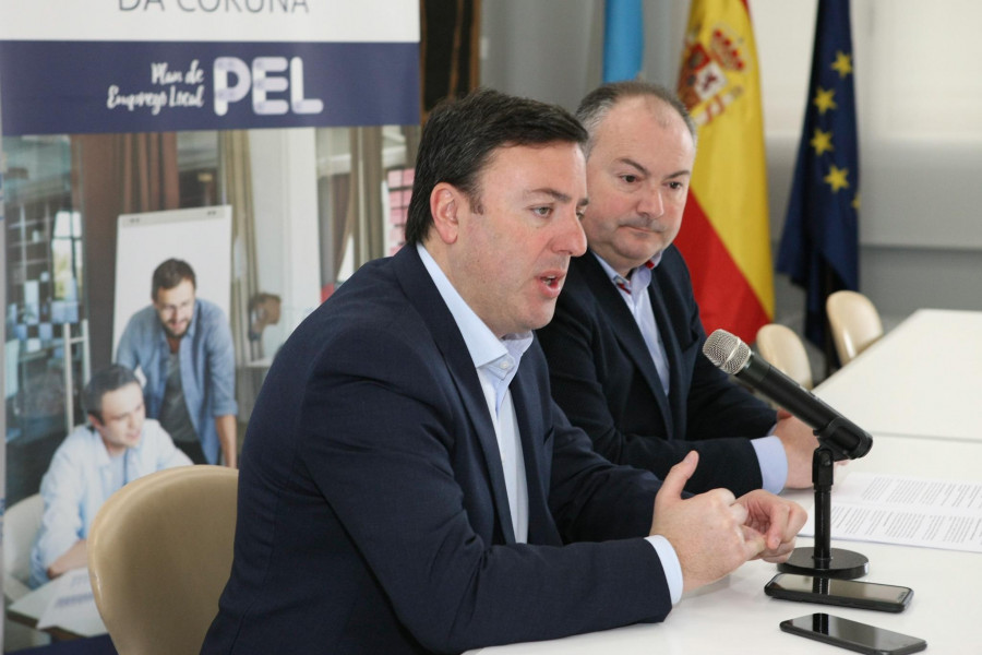 La Diputación destina 753.000 euros  a crear empleo en el entorno coruñés
