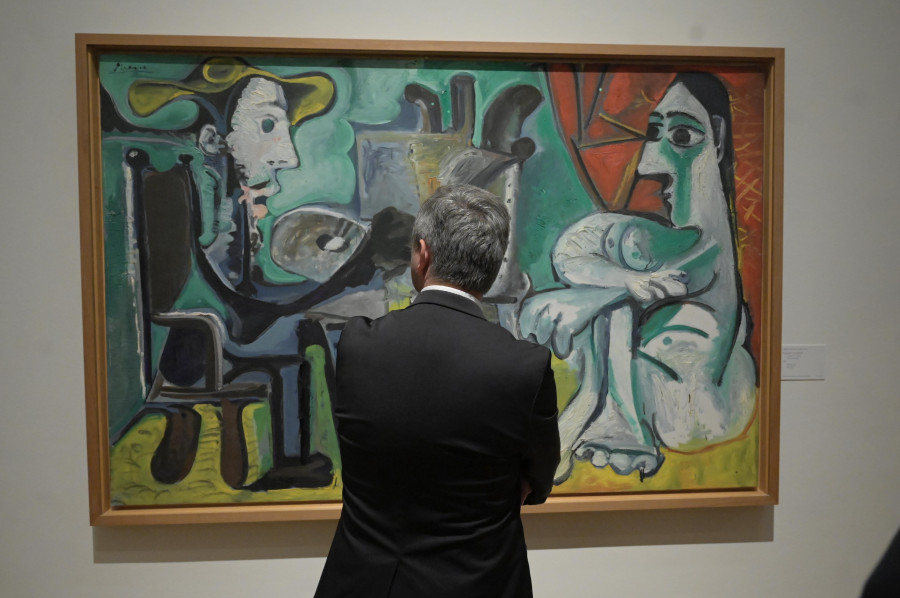 La exposición de Picasso en A Coruña recibió a 2.000 personas en su primer fin de semana