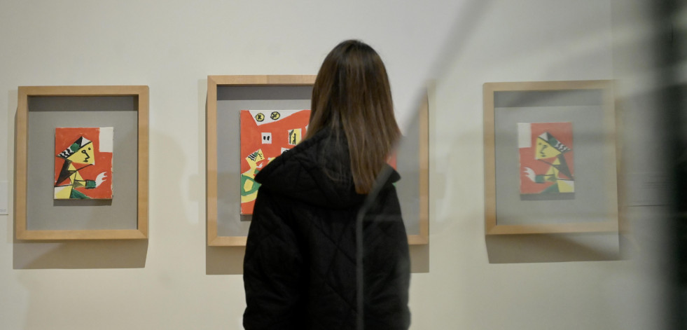 La muestra ‘Picasso. Branco no recordo azul’ en el museo Belas Artes