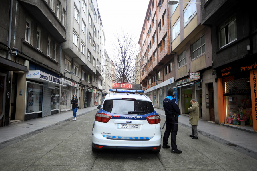 Detienen a un fugado de Teixeiro tras atacar a un policía local en A Coruña