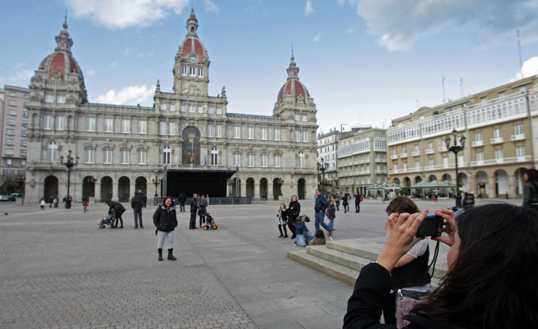 Más de 50.000 turistas visitaron A Coruña durante el mes de marzo