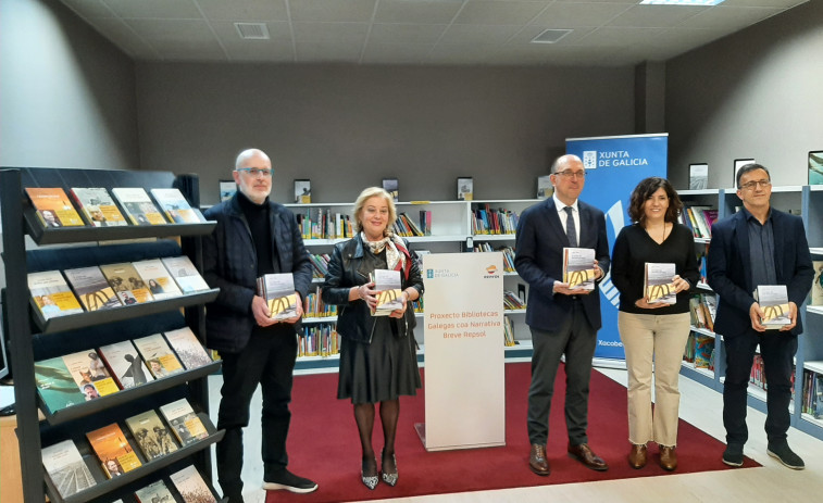 Repsol entrega 300 coleccións do seu Premio Narrativa Breve á Rede de Bibliotecas Públicas de Galicia