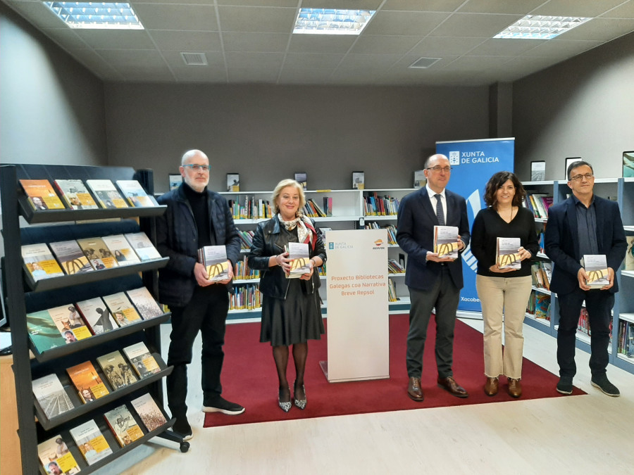 Repsol entrega 300 coleccións do seu Premio Narrativa Breve á Rede de Bibliotecas Públicas de Galicia