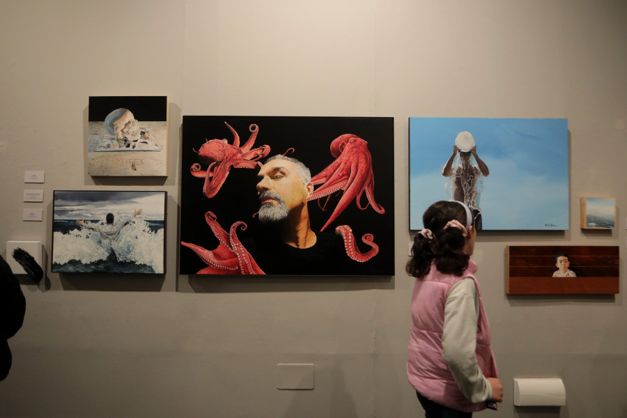 Raúl Álvarez estrena su exposición 'Pinta!' en María Pita