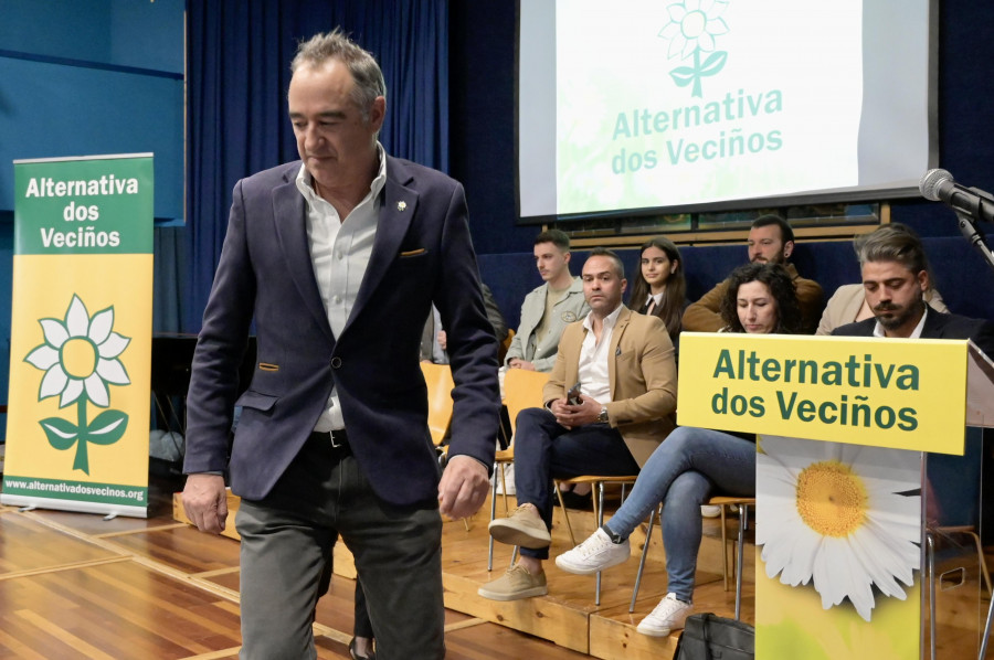 Alternativa dos Veciños presenta su lista a las municipales coruñesas en el Sporting Casino