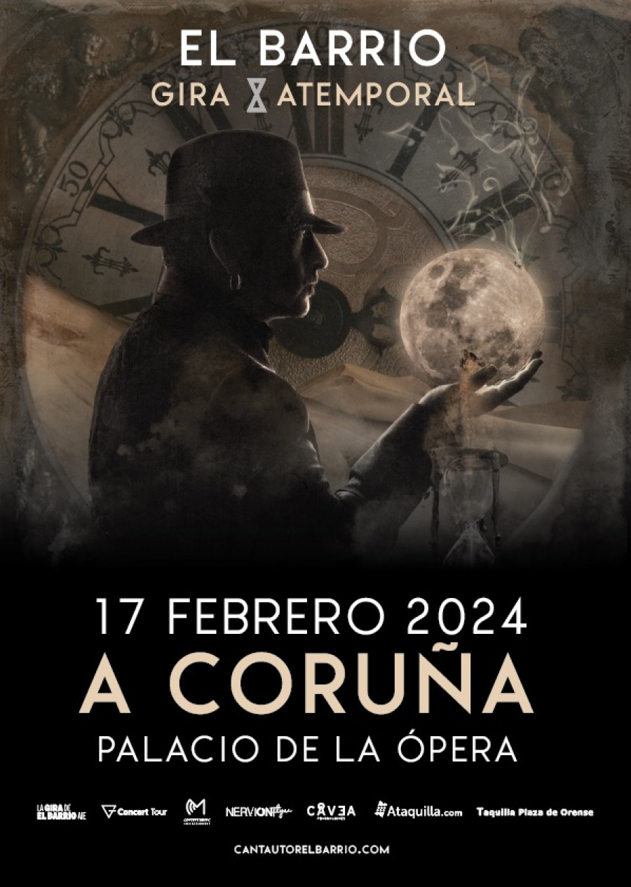 El Barrio estará en febrero de 2024 en el Palacio de la Ópera de A Coruña
