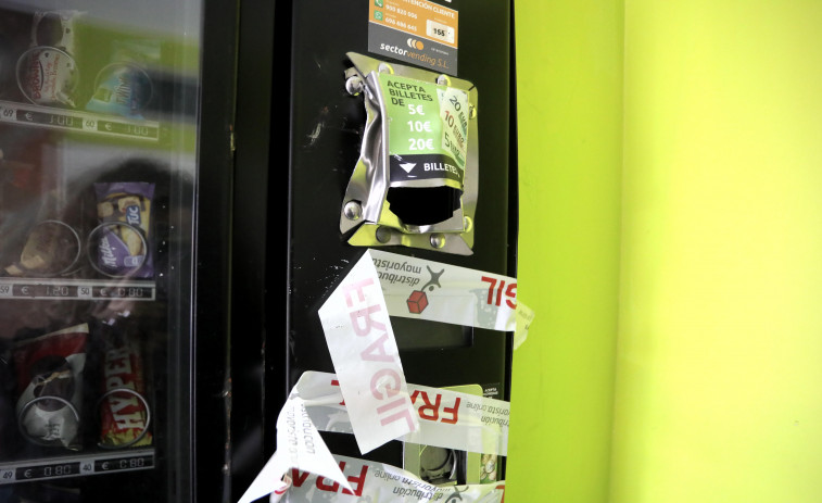 Detienen a dos sospechosos de reventar máquinas expendedoras en Monte Alto