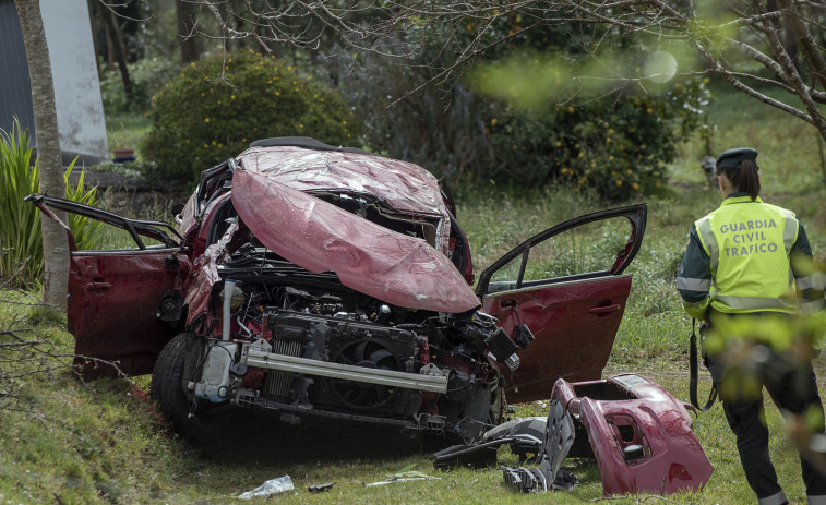 El conductor del accidente de Xove en el que murieron cuatro jóvenes da positivo en alcohol