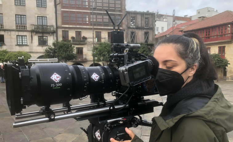 Lucía Catoira | “Limpei salas de cine durante cinco anos e agora proxectan pelis miñas”