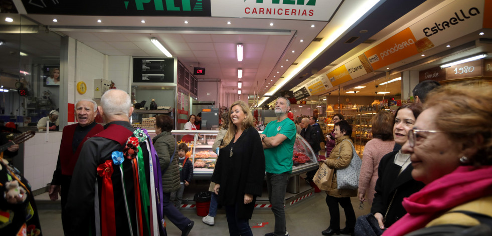 El mercado de Elviña está de celebración