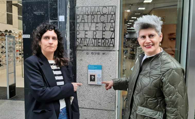 Los códigos QR de la Ruta Picasso de A Coruña no funcionan