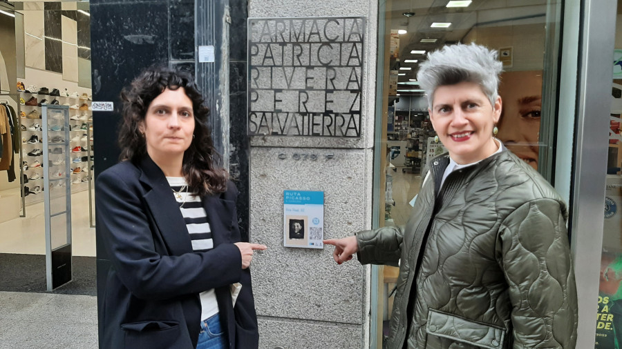 Los códigos QR de la Ruta Picasso de A Coruña no funcionan