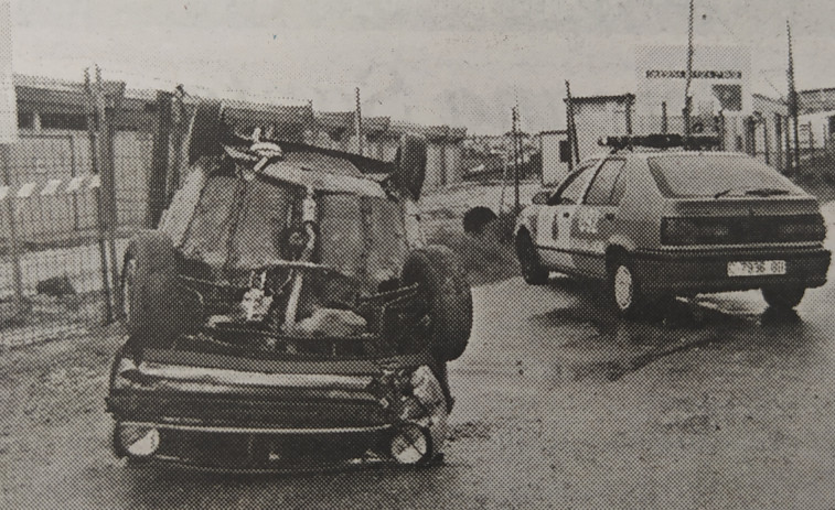 Hace 25 años: Los pubs de A Coruña se rebelan contra los medidores de ruido y accidente en Oza