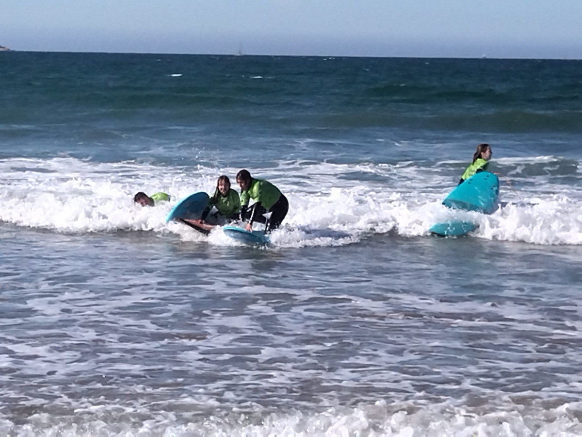 FOTO CULLEREDO  Iniciacion surf 2