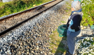 Muere una joven de 22 años arrollada por un tren en As Xubias