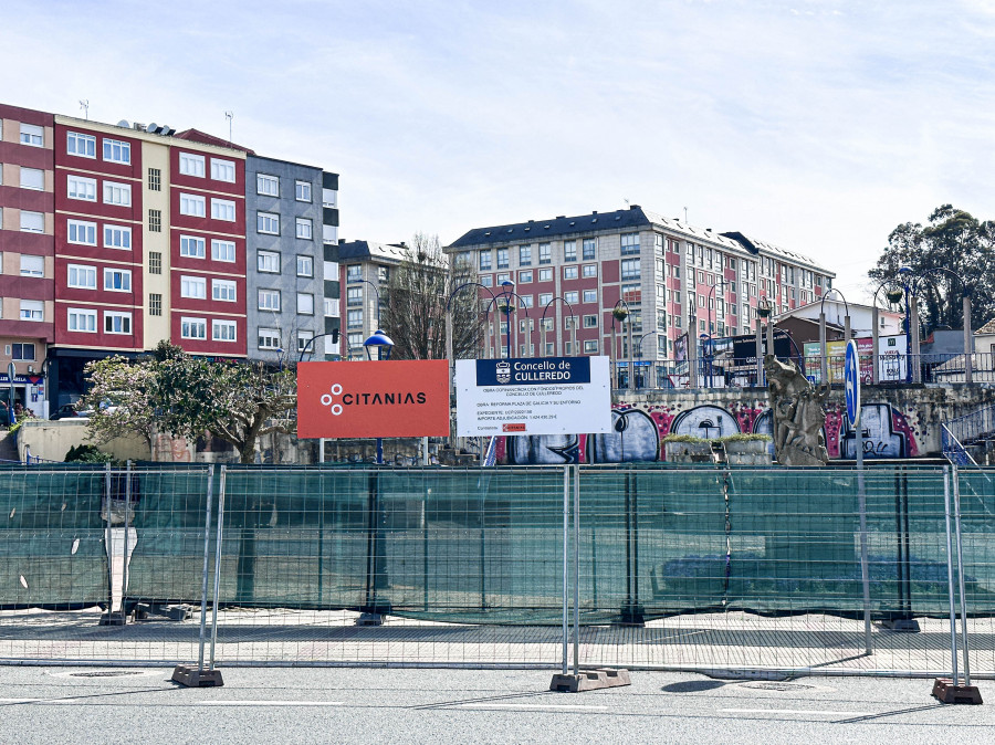 La plaza de Galicia de Culleredo tendrá nuevo firme y un parque infantil