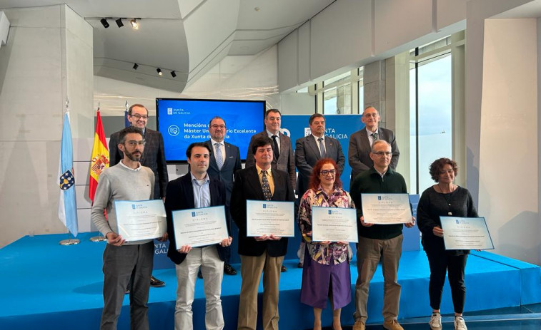 Tres máster de la Universidad de A Coruña reciben la distinción de Excelencia