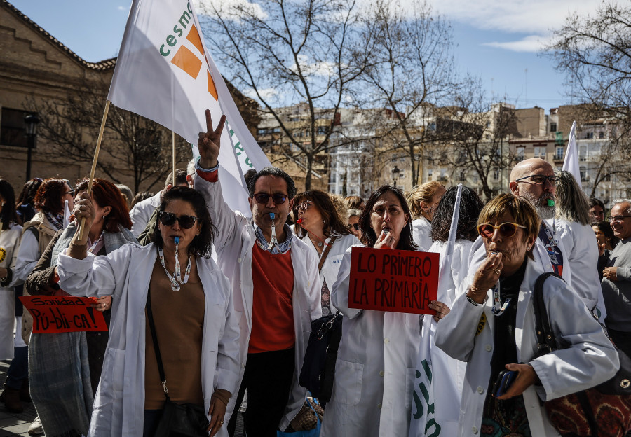 Los servicios mínimos en la huelga de médicos serán del 100% en las áreas de urgencias