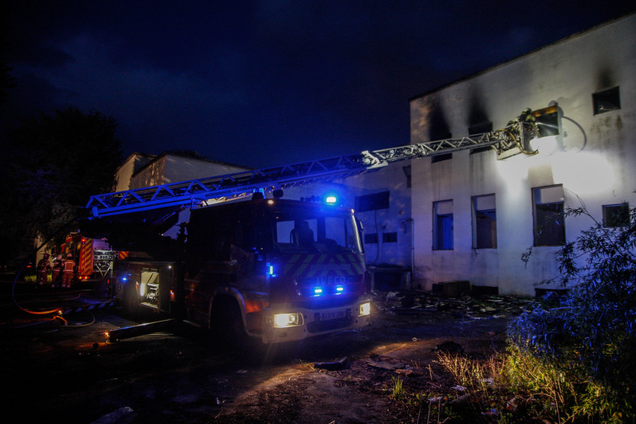 El antiguo Club Financiero sufre el incendio más grave hasta la fecha
