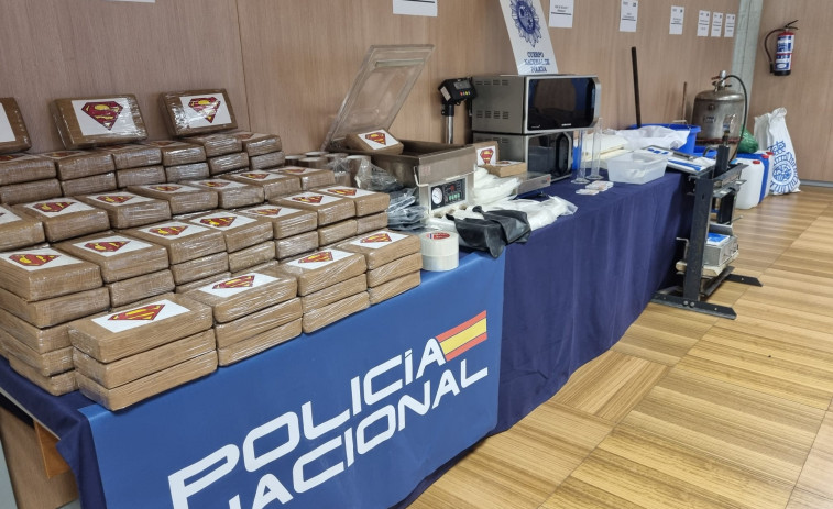 Desmantelado en Pontevedra el mayor laboratorio de Europa de procesamiento de cocaína