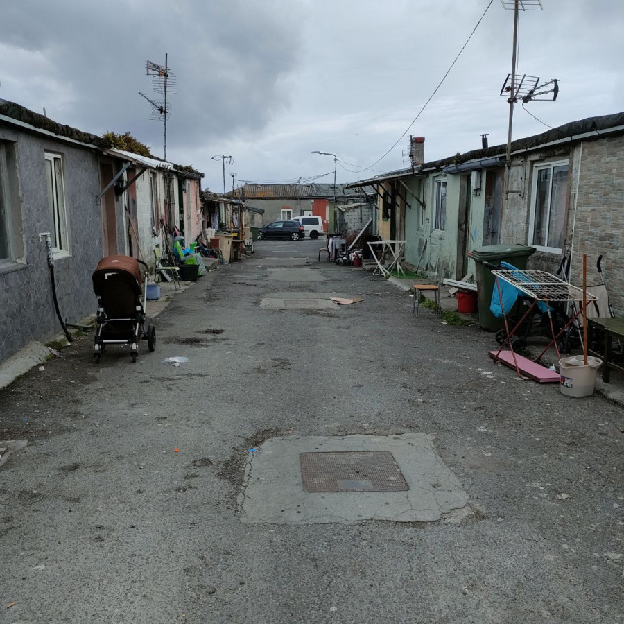Sande, tras visitar el barrio de O Campanario de A Coruña: "Non pode haber barrios de primeira e de terceira"