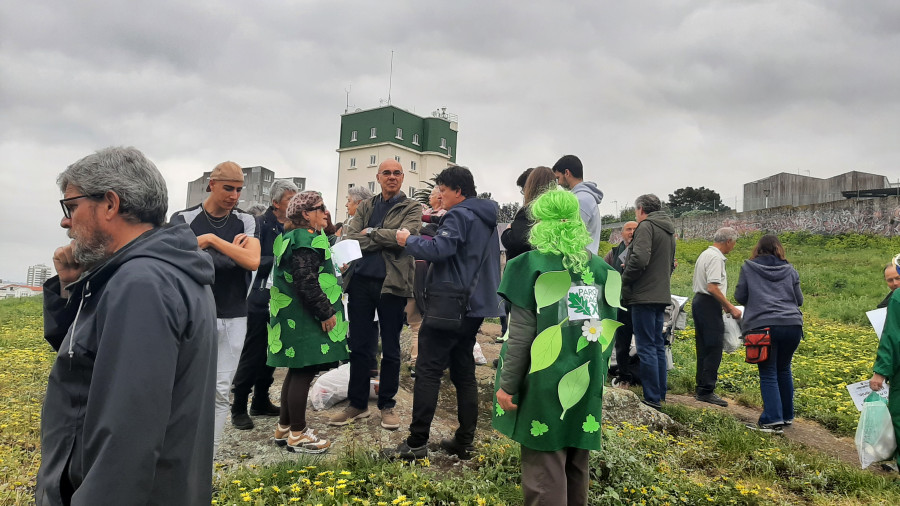 Jorquera "lidera" una ruta por "A Viaxe de Visma" la antigua red de abastecimiento de A Coruña