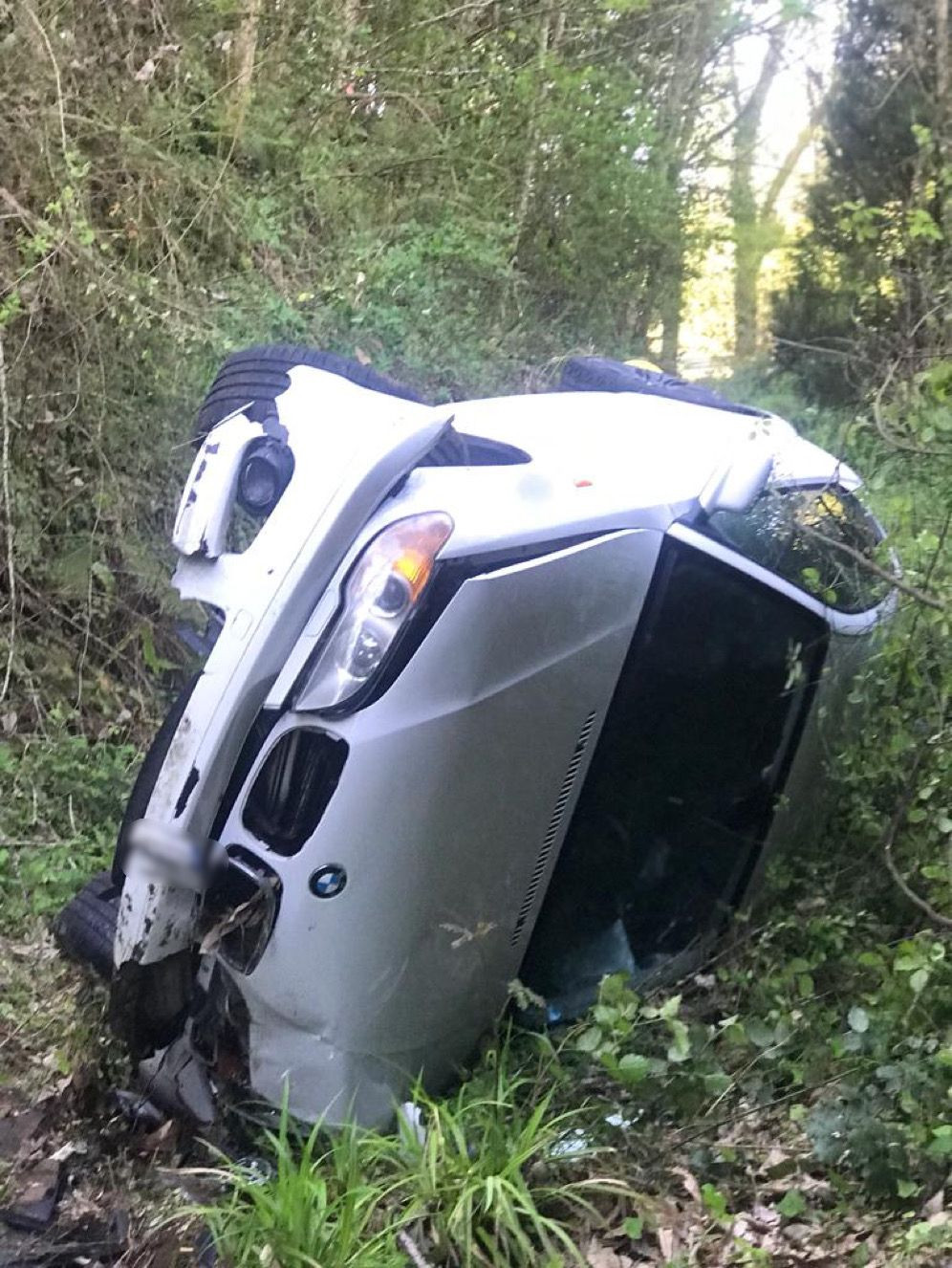 Accidente en Betanzos