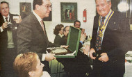 Hace 25 años: El Rotary Club nombra a José Luis Méndez 
