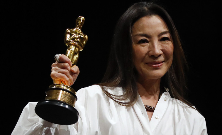 La actriz Michelle Yeoh: 