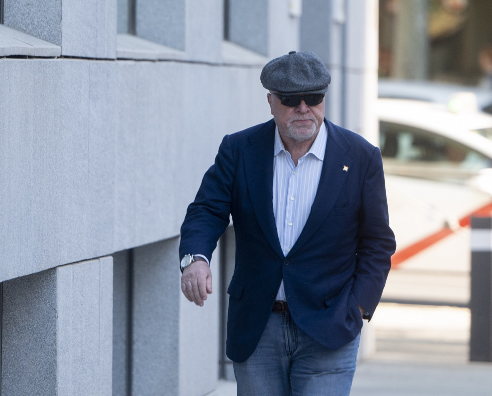 El excomisario José Manuel Villarejo a su llegada a la Audiencia Nacional  ep