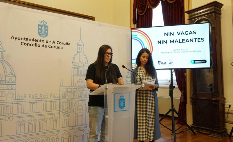 A Coruña concentra la mitad de incidentes de odio contra la comunidad Lgtbi registrados en Galicia