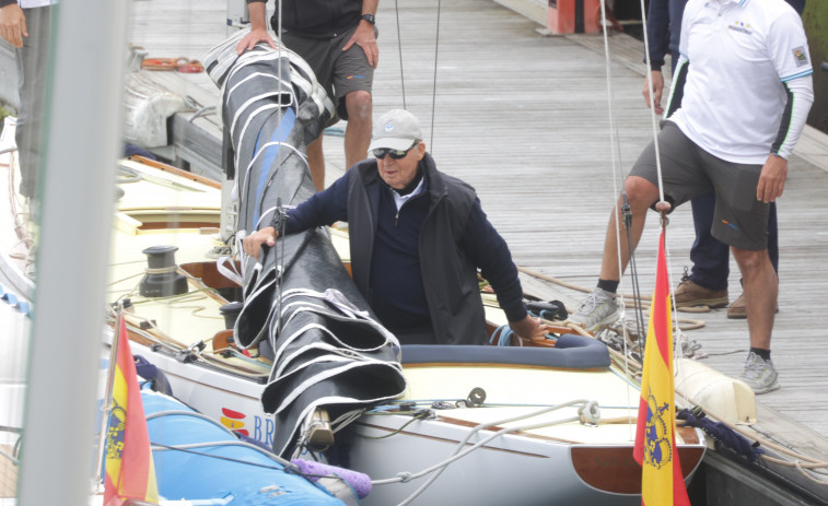 Segunda jornada de vela para Juan Carlos I a bordo del Bribón