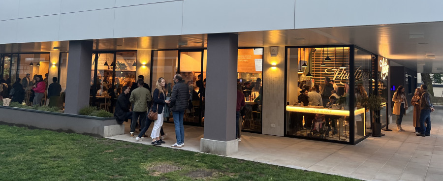 La plaza de Tabacalera ya tiene su Piadina