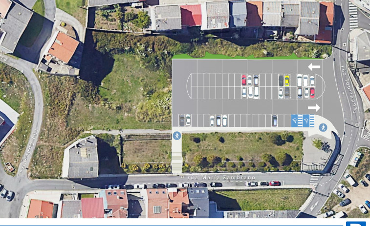 Un vecino dona una parcela de 1.300 metros en Meicende para crear un aparcamiento