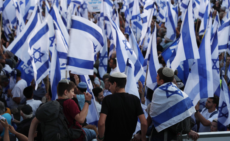 Los líderes del Gobierno israelí llaman a una gran marcha a favor de su reforma judicial