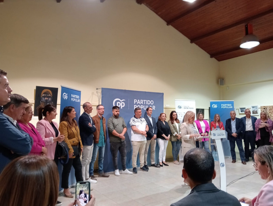 Izaskun García, candidata del PP: "Tenemos la obligación moral de ofrecer a Culleredo una alternativa al desgobierno”