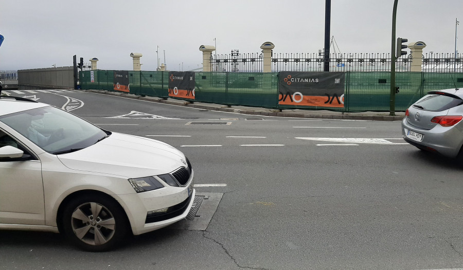 Comienzan las obras del nuevo acceso al muelle de Trasatlánticos, en A Coruña