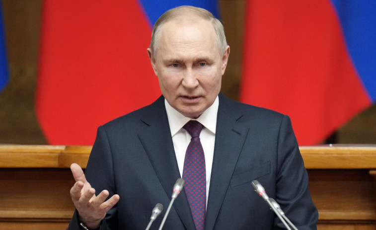 Putin asegura que Rusia tiene muchos partidarios en Estados Unidos y Europa