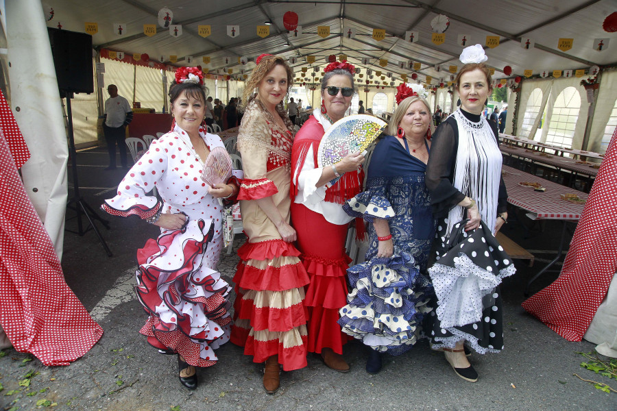 Éxito de público en la Feria de Abril organizada por el Sporting Cambre