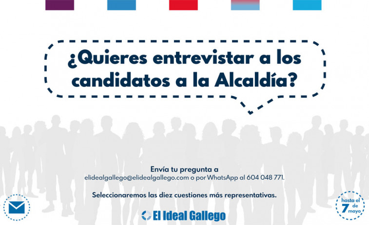 Los candidatos a la Alcaldía responden a los lectores de El Ideal Gallego