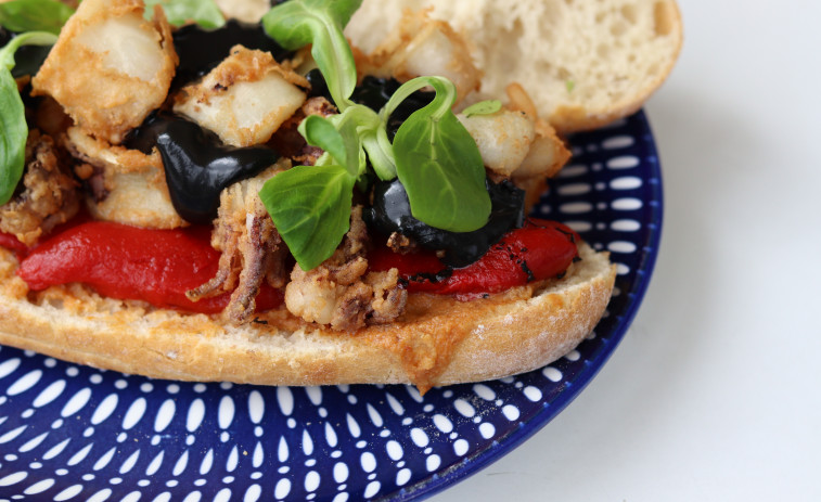 El Quiosco Down lanza el segundo bocadillo gourmet de calamares versionados por los chefs de Coruña Cociña