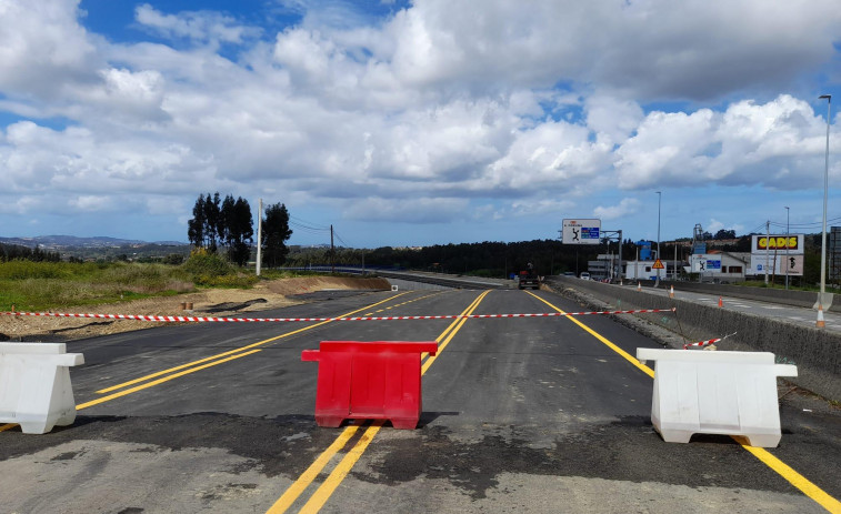 La Xunta abre mañana al tráfico un tramo del viaducto del enlace de Iñás de la Vía Ártabra con la N-VI
