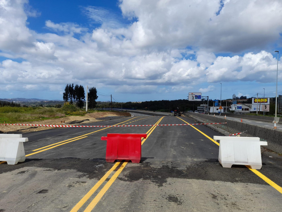 La Xunta abre mañana al tráfico un tramo del viaducto del enlace de Iñás de la Vía Ártabra con la N-VI