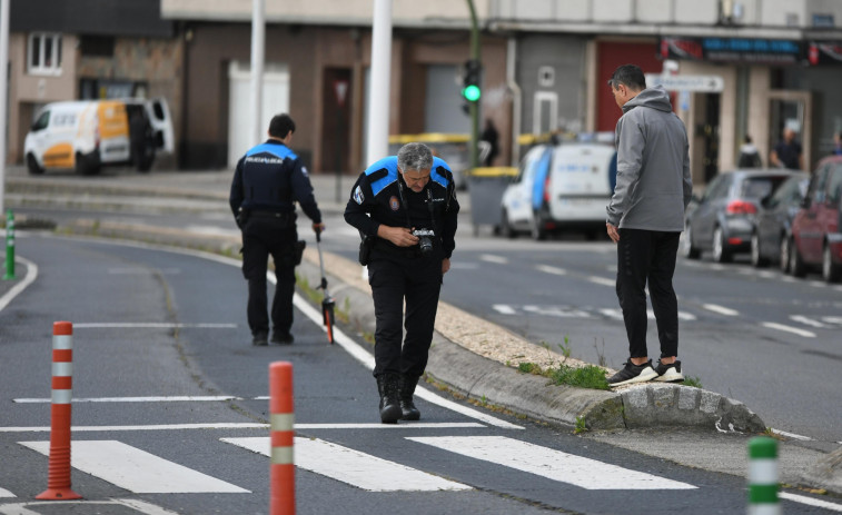 Un herido grave en una colisión entre dos motoristas en San Roque