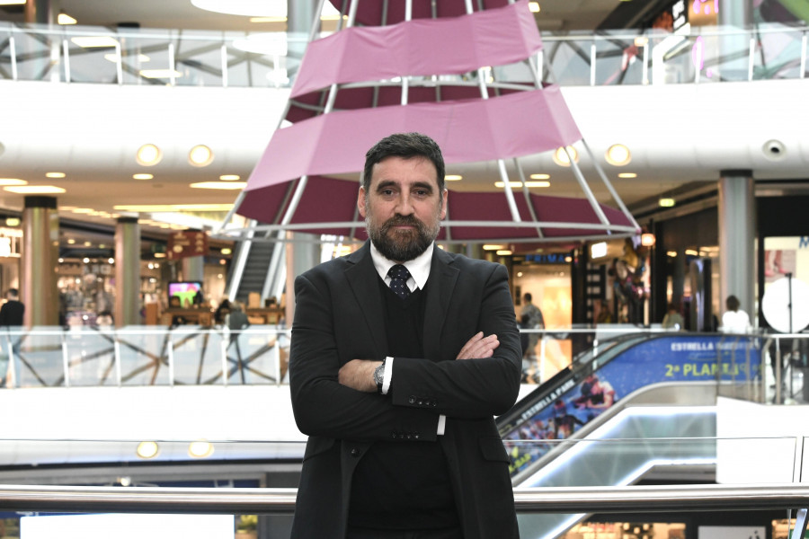 Pedro Estellés, gerente de Marineda City: "Hay muchas negociaciones con nuevas marcas"