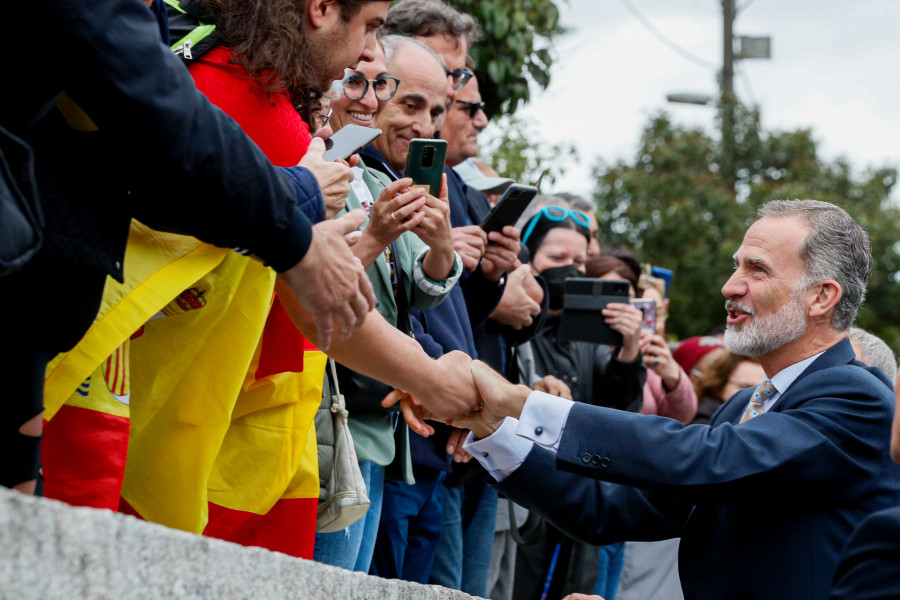 Felipe VI preside el acto central del Tour del Talento en Lugo