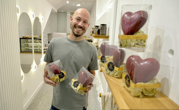 El corazón de Pandejuevo premia el comercio local de A Coruña
