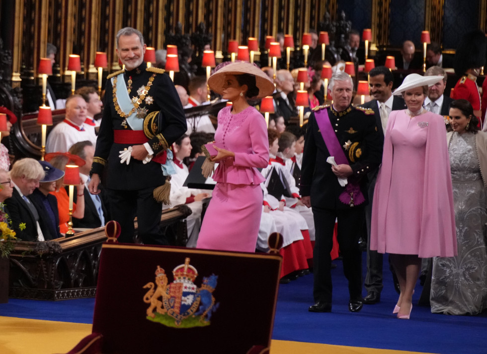 Los reyes Felipe VI y Letizia @Victoria Jones